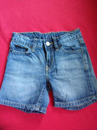 Riflové šortky, h&m,110