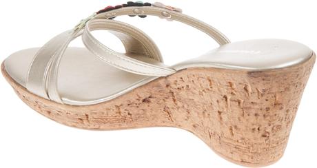 Šľapky na platforme, country jack becky , veľ.39, 39
