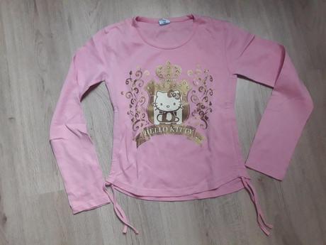 Dievčenské tričko m, hello kitty,140