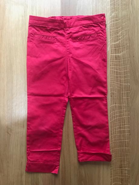 Jacadi nohavice trištvrťové červené, jacadi,128