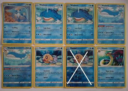 Pokémon karty "silver tempest" (3), 