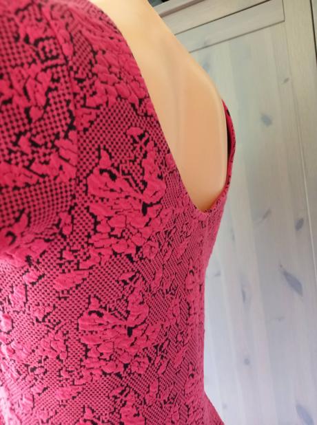 Kvetované mini šaty, topshop,40