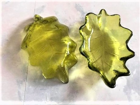 Sklenené mištičky 2 ks, 