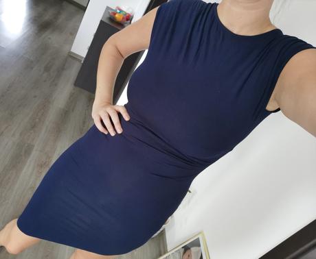 Prekrásne asymetrické šaty m, m