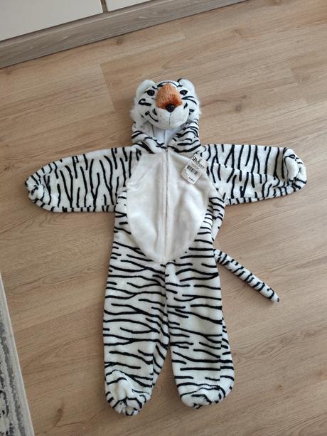 Kostým biely tiger,