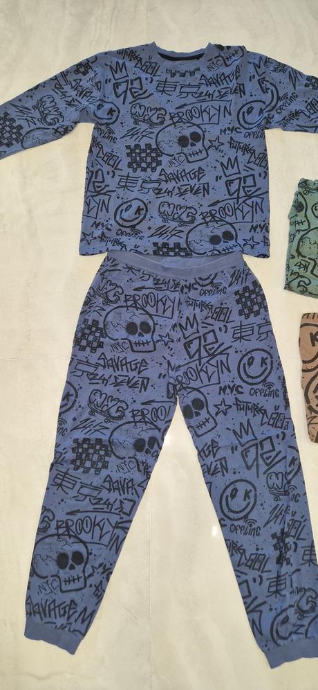 Pyžama next v. 164 /3ks spolu/, next,164