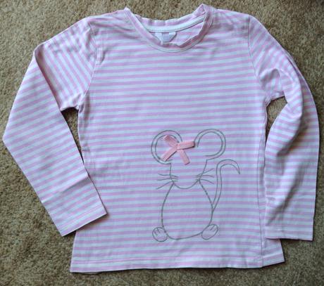 Pruhované tričko s myškou , 116