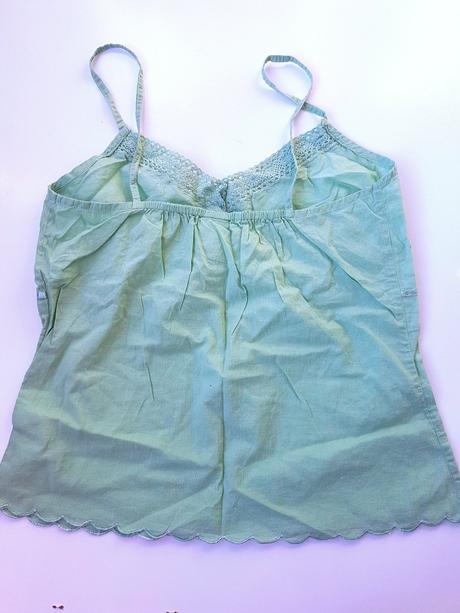 Tielko s čipkou, bay,m