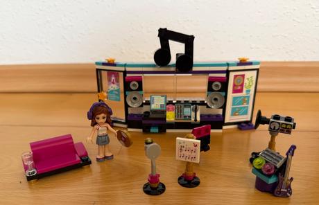 Lego friends - popstar nahravacie studio- olivia,