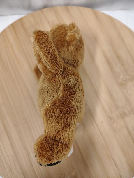 Plyšový hnedý medveď, igloo, 16 cm, 