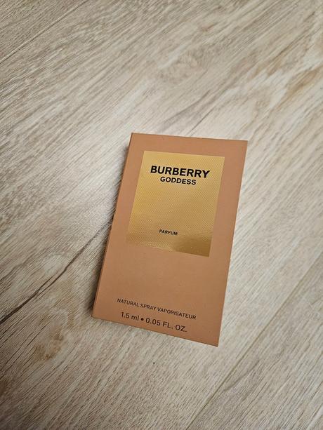 Vzorka burberry goddess parfum, 