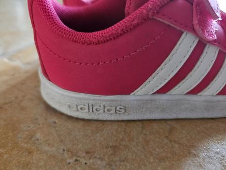 Malinovo ružové botasky adidas 25,5, adidas,25