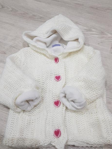 Pletený sveter 12-24mesiacov, lupilu,92