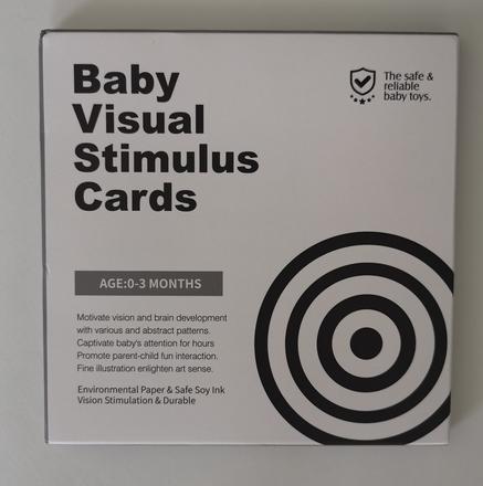 Kontrastné kartičky pre bábätká,