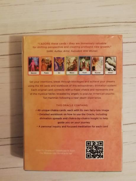 Čakrove karty- chakra wisdom oracle, 