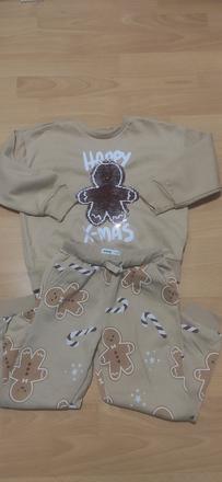 Vianočná tepláková súprava, sinsay,110