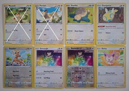 Pokémon karty "fusion strike" (10),