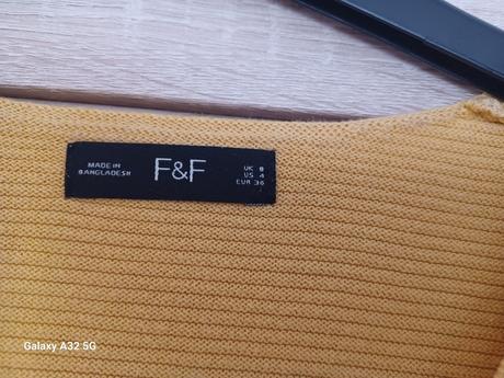 Letný pulóver s krátkym rukávom, f&f,36