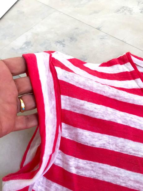 Ľanové over size tričko l/xl, xl