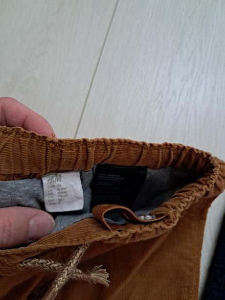 Nohavice zateplene 74, h&m,74