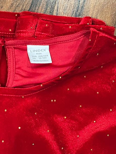 Velúrové šaty lindex 158/164, lindex,158