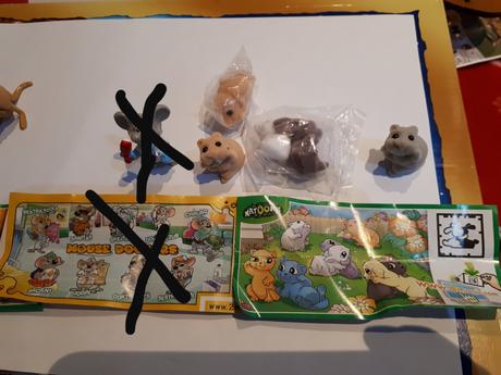 Kinder hracky,figurky, 