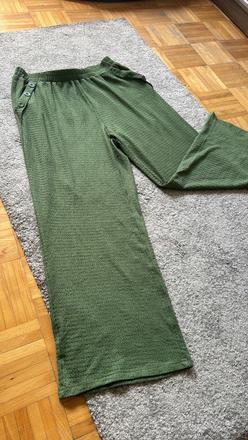 Letné zelene nohavice, xl