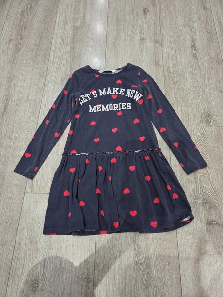 Šaty bavlnené, h&m,128