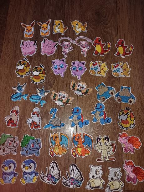 Nažehlovačky pokemon, 