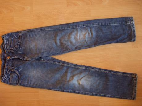 Zateplené podšité rifle, h&m,128