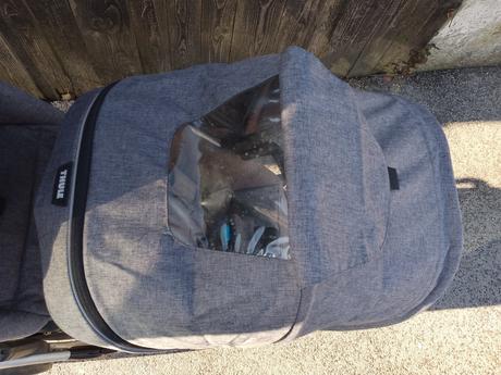 Sportovy kocik thule sleek + surodenecky /dvojicky, thule,thule sleek