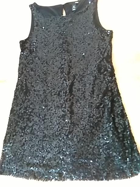 Flitrové šaty, h&m,m