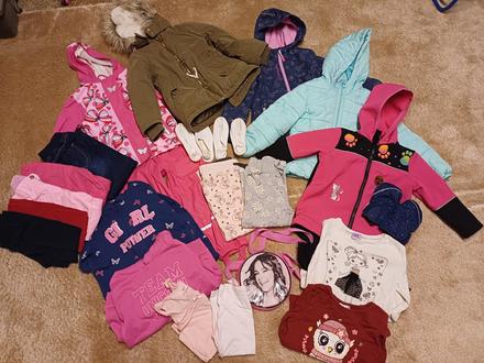 Balik oblecenia velkost 110 pre dievca, 104–116