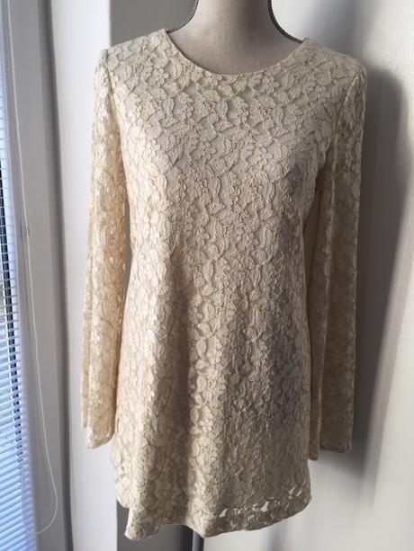 Čipkovanátunika, h&m,38