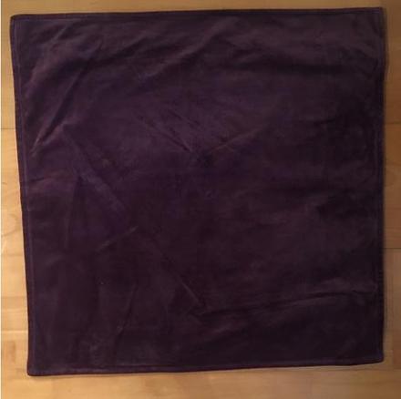 Sametová obliečka na vankúš,