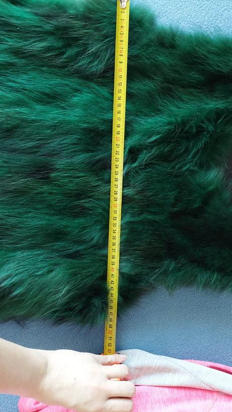 Kožušinová vesta líška, m / s