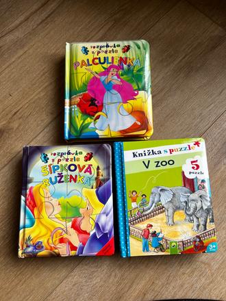 Puzzle knižky,