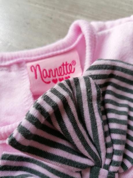 Ružová mikinka s mašlou, 86