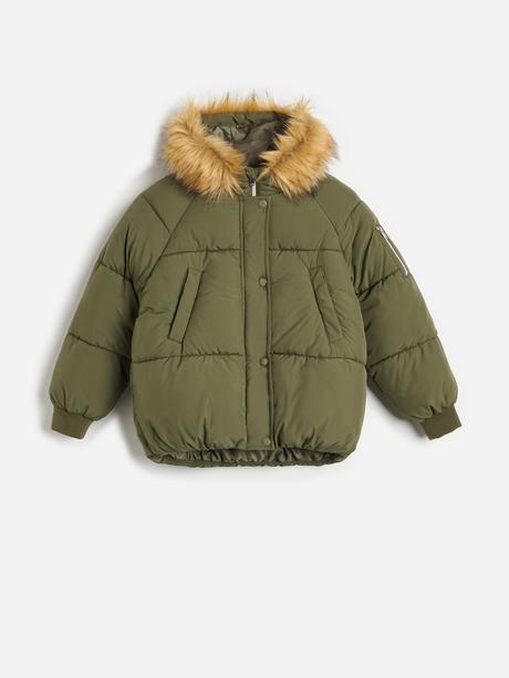 Prešívaná bunda s kožušinkou reserved, reserved,122