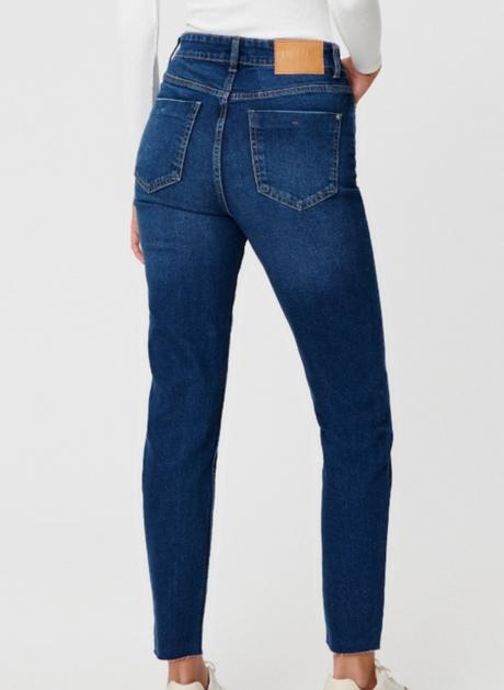 Rifle high waist slim mom, sinsay,32