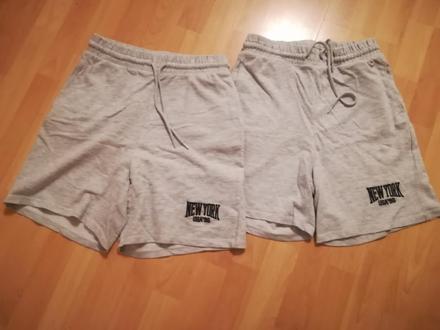 2x sivé kraťasy s, terranova, terranova,s