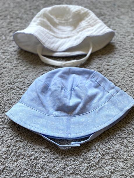 Letné bavlnené čiapočky f&f, pre 9-12 m., f&f,80