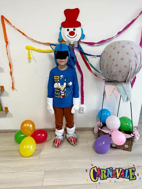 Set doplnkov (kostym) sonic, 