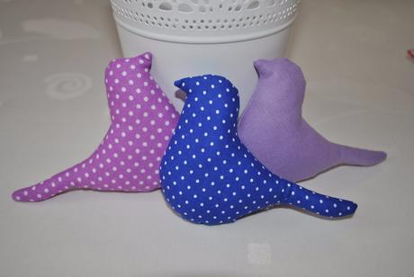 Vtáčiky - hand made,