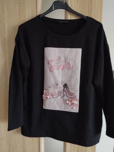 Mikina lodicka s perlickamy, l