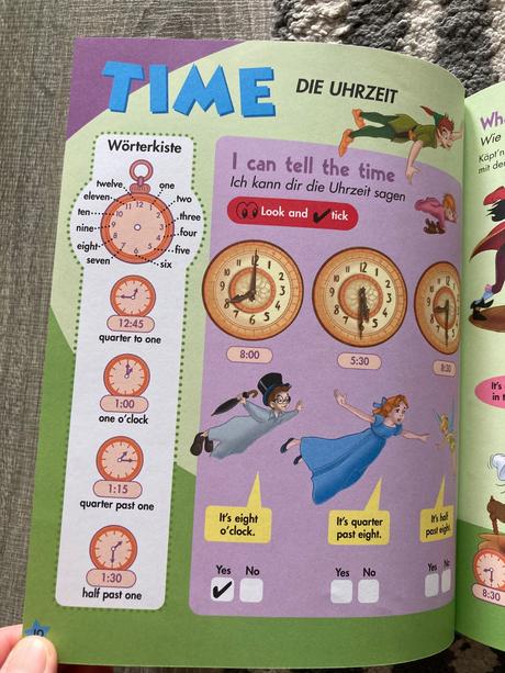 Disney's magic english mit cd my day mein tag, 