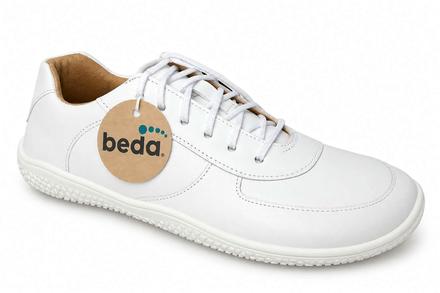 Beda - kožená obuv bfn all white, beda,37 / 39 / 41 / 42