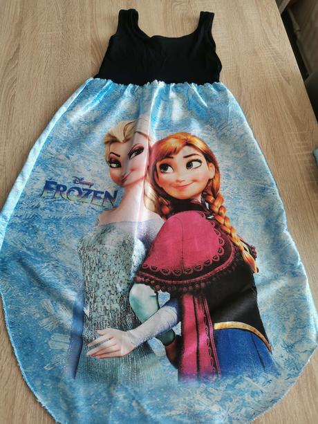 Šaty frozen, disney,140