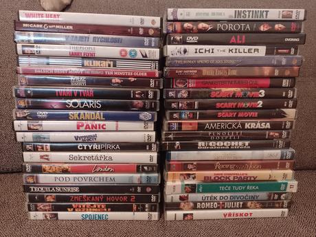 Predaj väčšieho množstva dvd, 