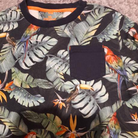 Letná mikina prales 134/140/146 tropical, 146